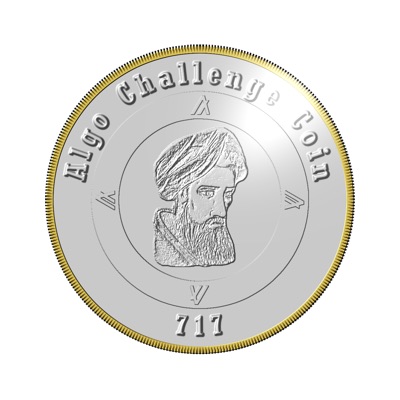 Algo Challenge Coin -717-