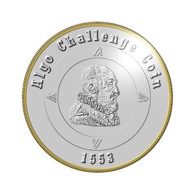 Algo Challenge Coin -1553-