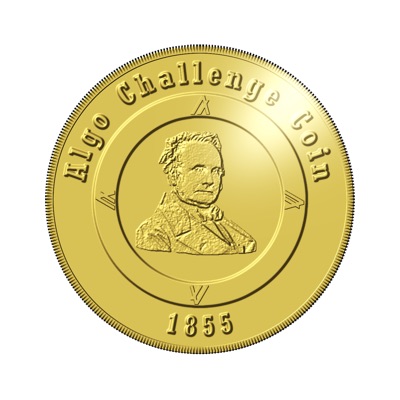 Algo Challenge Coin -1855-