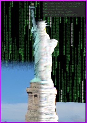Digitizing Earth - Lady Liberty