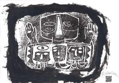 Cherubim #7 (B&W)