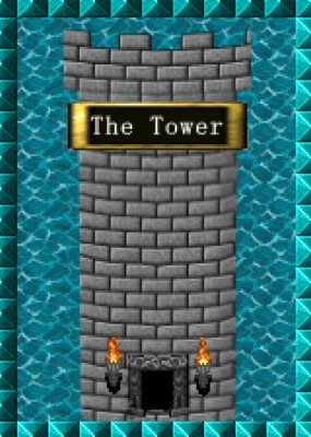 16bit Tarot - The Tower (1/10)