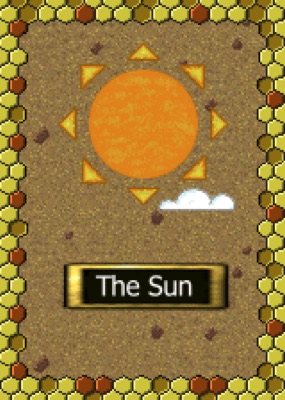 16bit Tarot - The Sun (2/10)