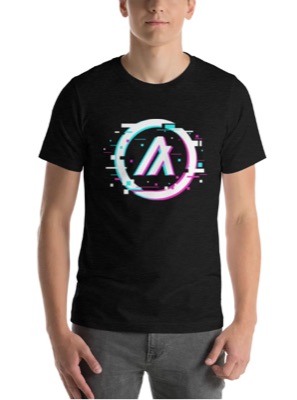 Algorand Glitch T-shirt Black