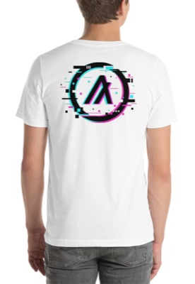 Algorand Glitch T-shirt Back