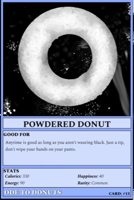 #13 - Powdered Donut