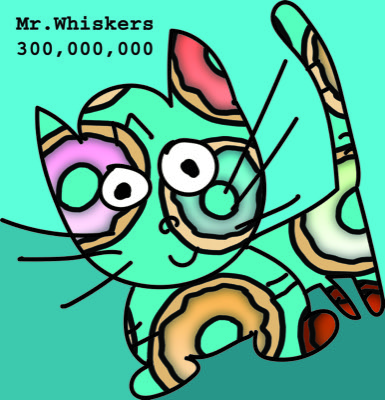 Mr. Whiskers 300,000,000 #7