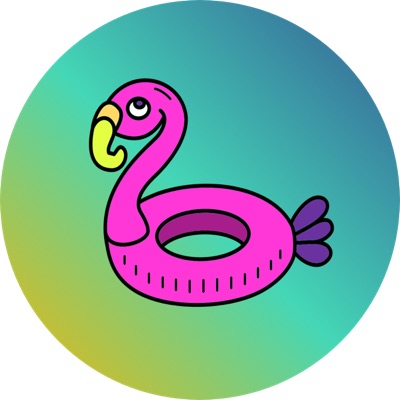 Flamingo Floaties #1