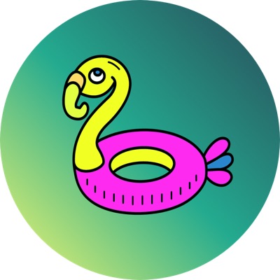 Flamingo Floaties #4
