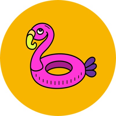Flamingo Floaties #8