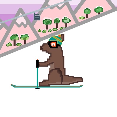 Kangaroo #8 - Skiing