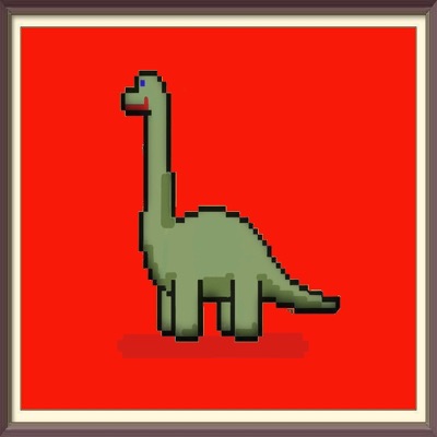 Original Red Defi Dino #005