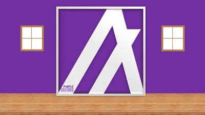 AlgoRug Wall Frame Purple