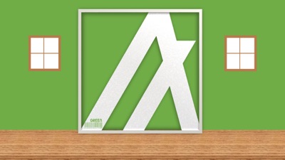 AlgoRug Wall Frame GREEN
