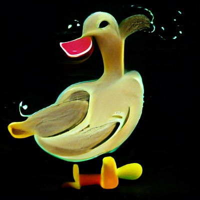 happy duck