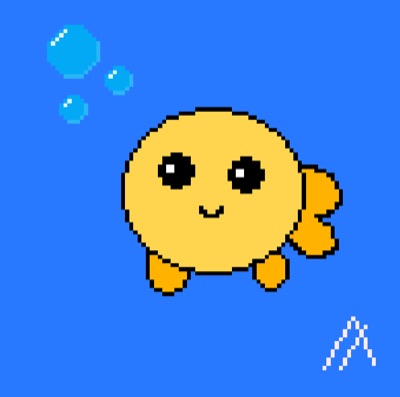 yellow fishy 003