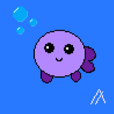 purple fishy 006