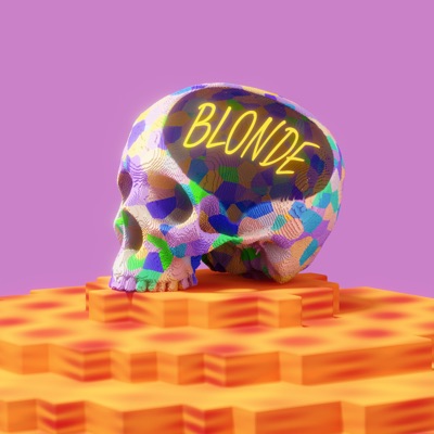 horny skull-BLONDE