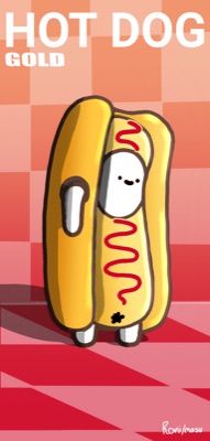 GOLDEN HOTDOG Rare