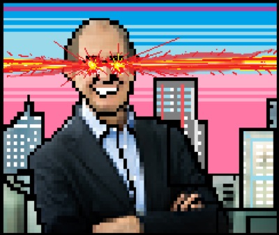 Lazer Eyes Silvio
