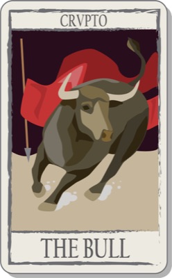 CRVPTO TAROT - The Bull #001
