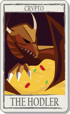 CRVPTO TAROT - The Hodler #005