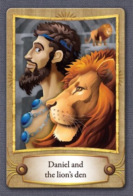 Myth cards: Daniel & Lion #1 