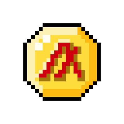 ABC Samurai #0594 GOLD ALGO COIN
