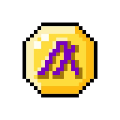 ABC Samurai #0595 GOLD ALGO COIN