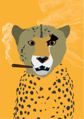 Stoned Cheetah #2