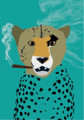 Stoned Cheetah #3