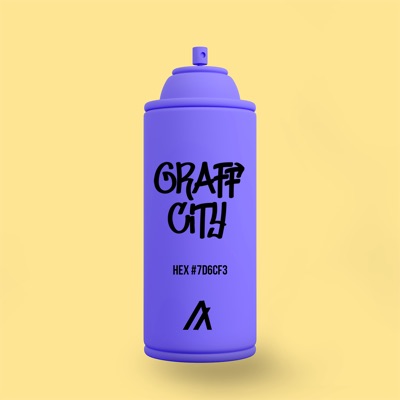 Graffcity Spray #7D6CF3