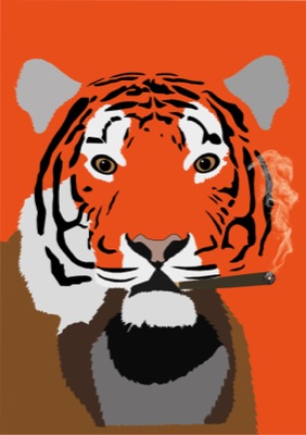 Stoned Tiger #1