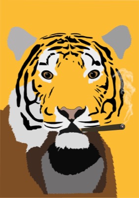 Stoned Tiger #2