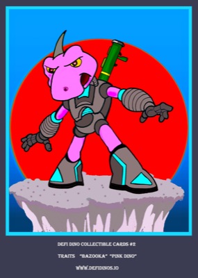 Defi Dino Collectible cards #2