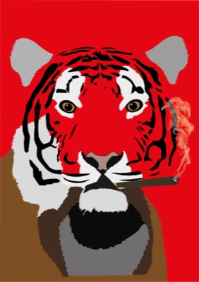 Stoned Tiger #3