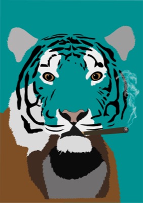 Stoned Tiger #4