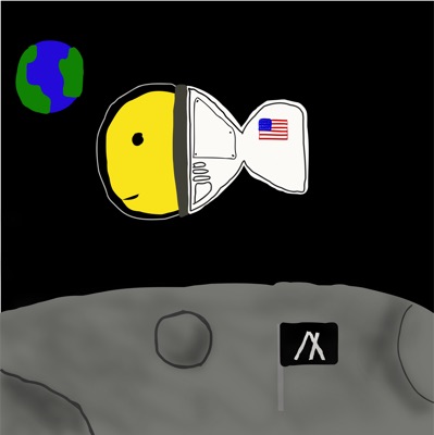 Astronaut Algo Fish