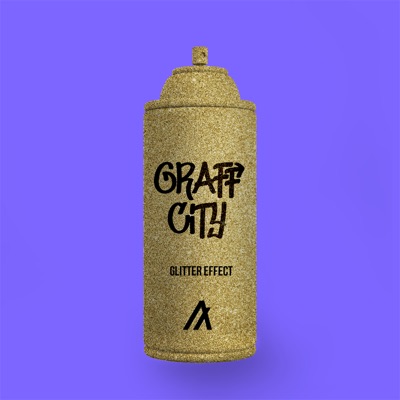 Graffcity Spray Gold Glitter