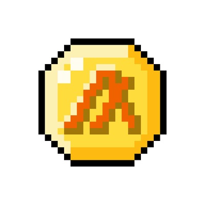ABC Samurai #0596 GOLD ALGO COIN
