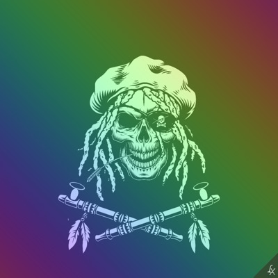 Linx Rasta Skull #002