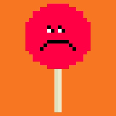 PixelPop Mad Red