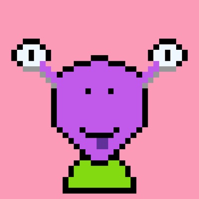 Retro Alien #002