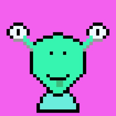 Retro Alien #007