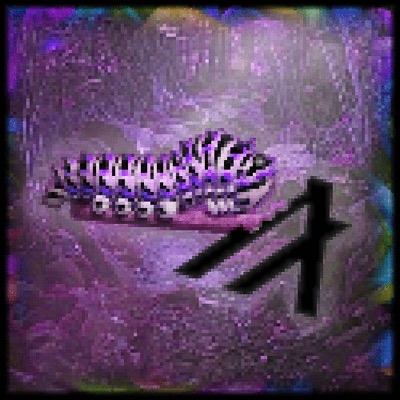 Caterpillar (Purple)