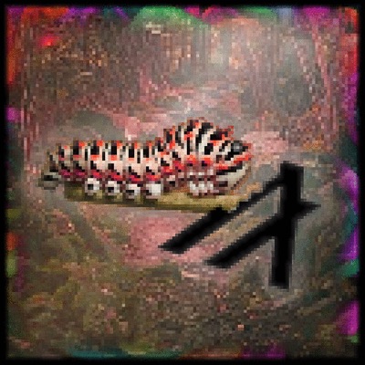 Caterpillar (Red)