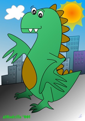 AlGodzilla #001