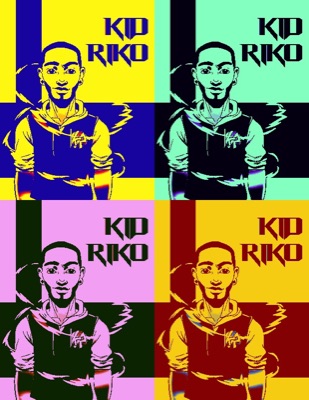 Animated Kid Riko Collage