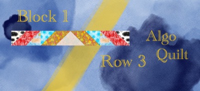 Quilt Block 1 Row 3