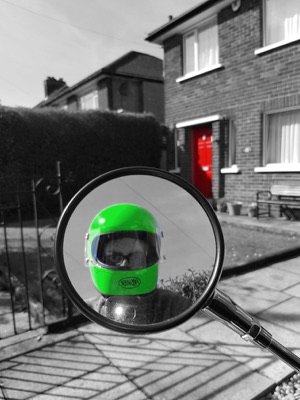Bright Green & Red